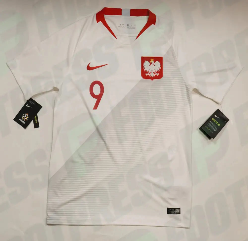 Maillot - Pologne 2018 LEWANDOWSKI - Taille S