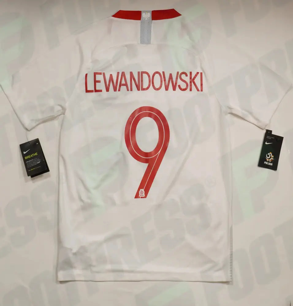 Maillot - Pologne 2018 LEWANDOWSKI - Taille S