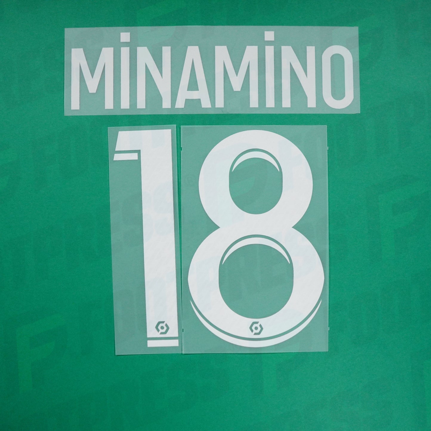 Flocage Officiel - AS Monaco, Minamino, 2023/2024, Home, Blanc