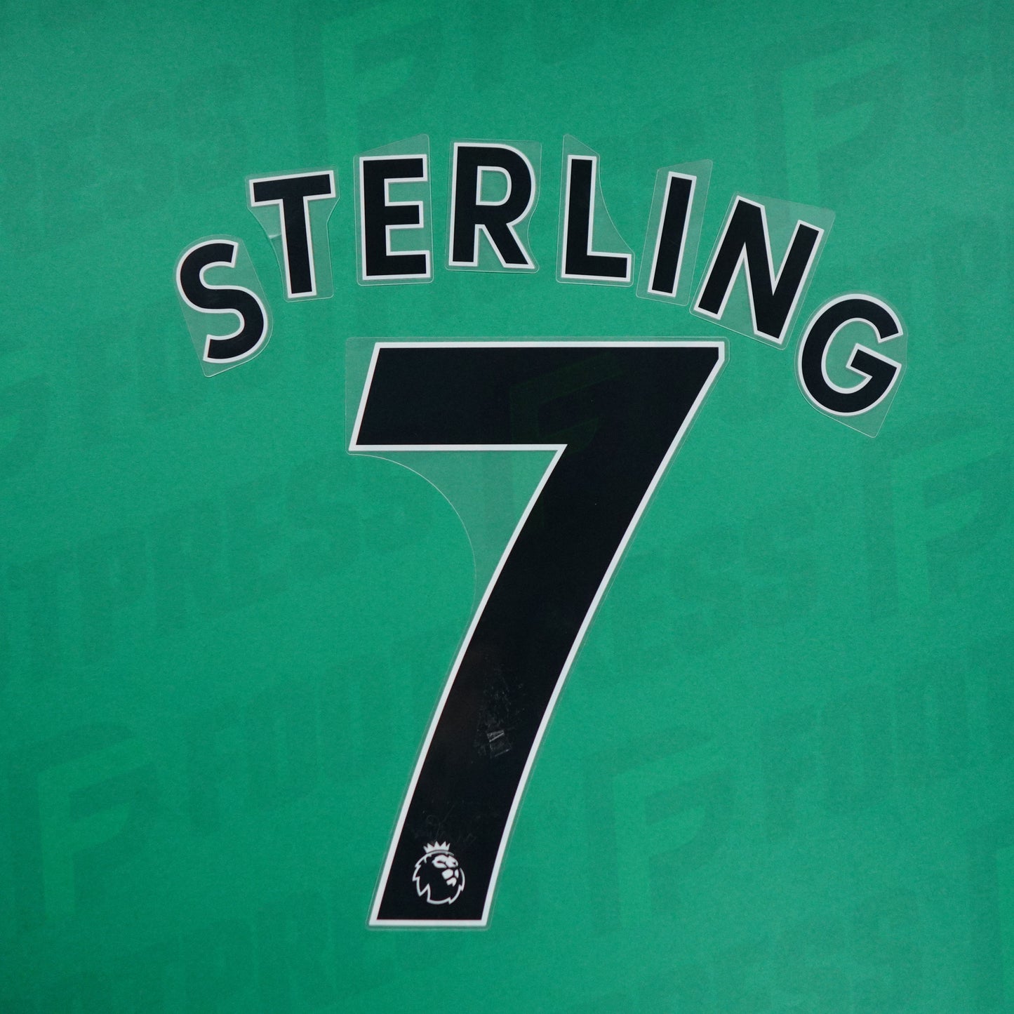 Flocage Officiel - Manchester City, Sterling, 2019/2023, Away, Noir