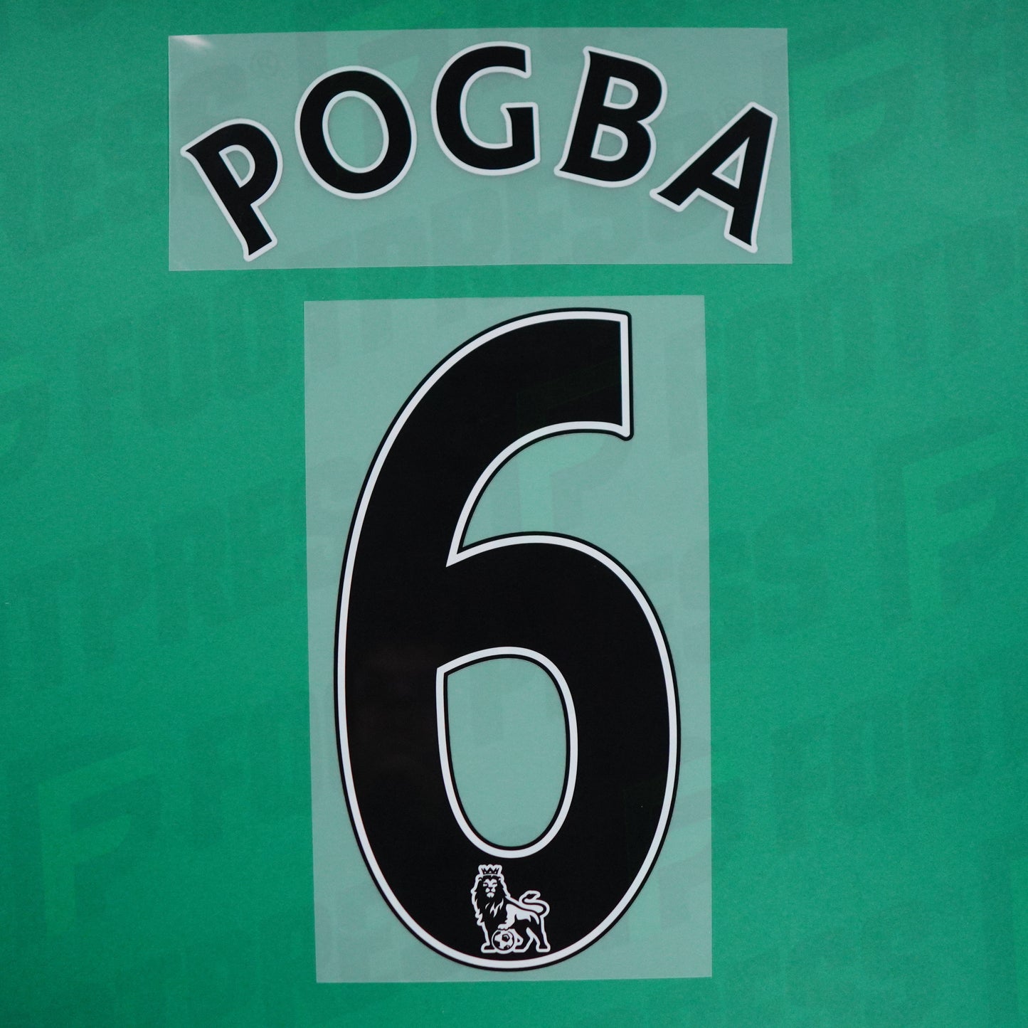 Official Nameset - Manchester United, Pogba, 2016/2017, Away, Black