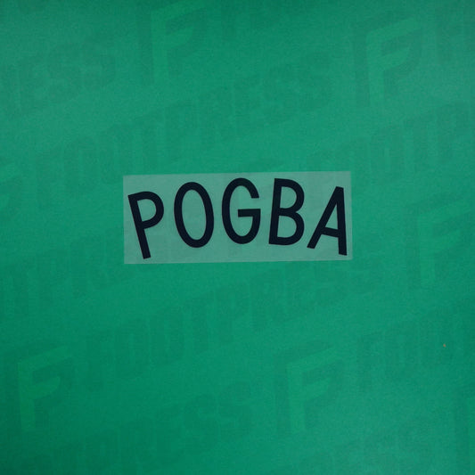 Flocage Officiel - France, Pogba, 2016, Away, Bleu