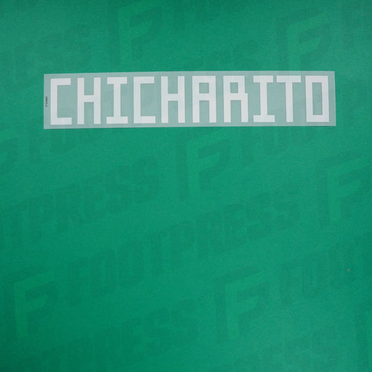 Flocage Officiel - Mexique, Chicharito, 2018, Home, Blanc