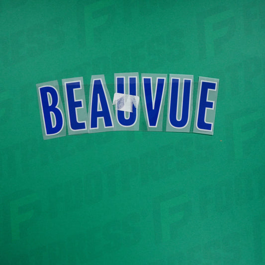 Flocage Officiel - Olympique Lyonnais, Beauvue, Home, Bleu (OL)