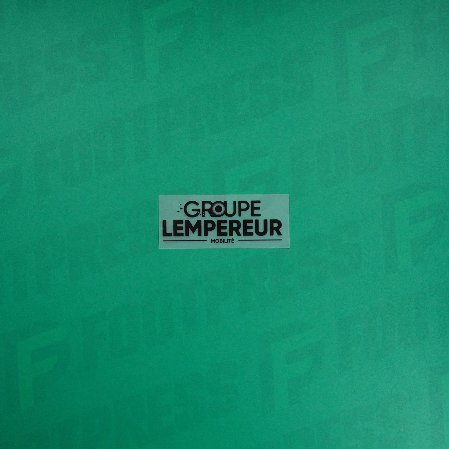 Flocage Officiel - RC Lens, Groupe Lempereur, (Grand), 2022/2023, Third, Noir