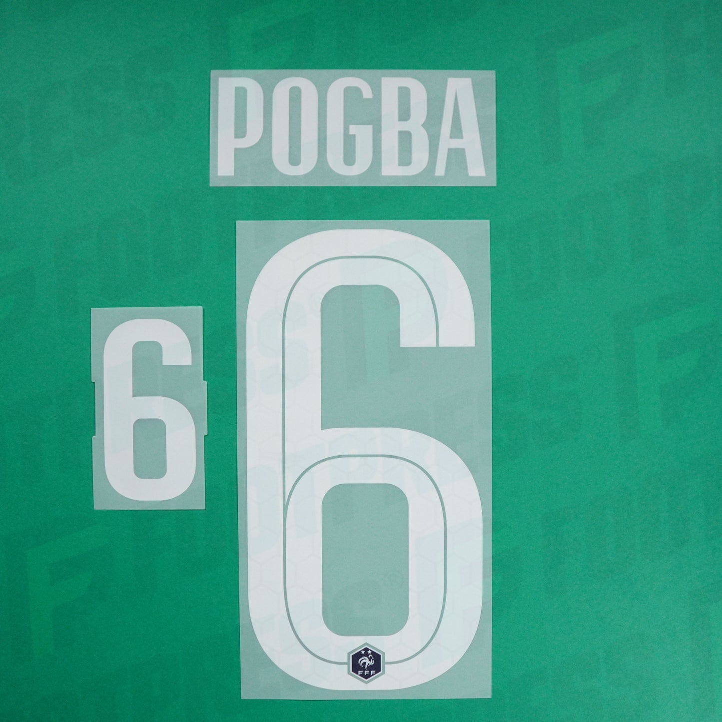 Official Nameset - France, Pogba, 2020, Home, White