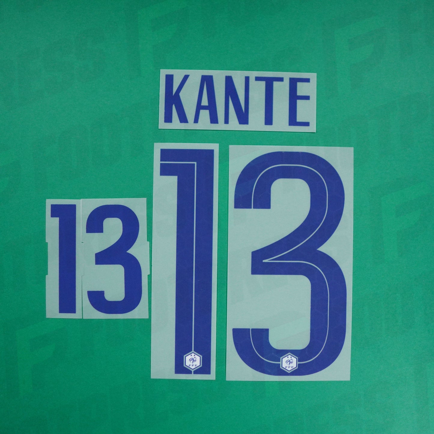 Flocado Oficial - Francia NIÑO, Kanté, 2020, Visitante JUNIOR, Azul