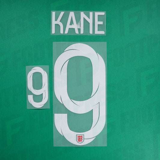 Flocado Oficial - Inglaterra, Kane, WC 2018, Visitante, Blanco