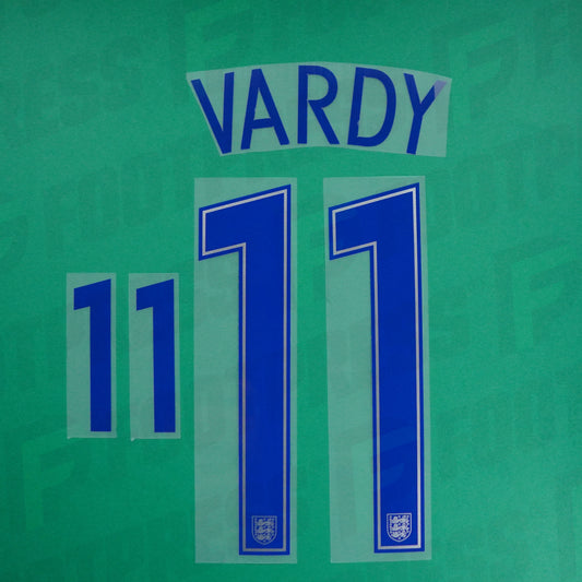 Flocado Oficial - Inglaterra, Vardy, EURO 2016, Local, Azul