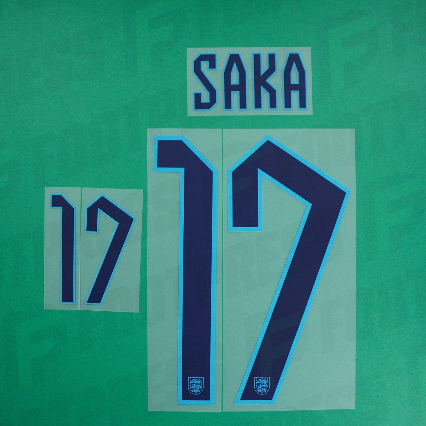 Flocage Officiel - Angleterre, Saka, 2022, Home, Bleu foncé