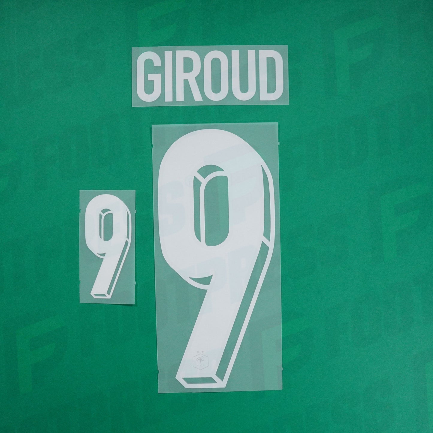 Flocage Officiel - France, Giroud, 2024, Home, Blanc