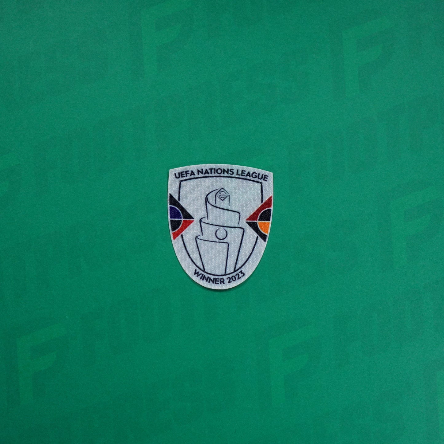 Flocage Officiel - Patch, UEFA Nations League 2023 Winners Badge Chest