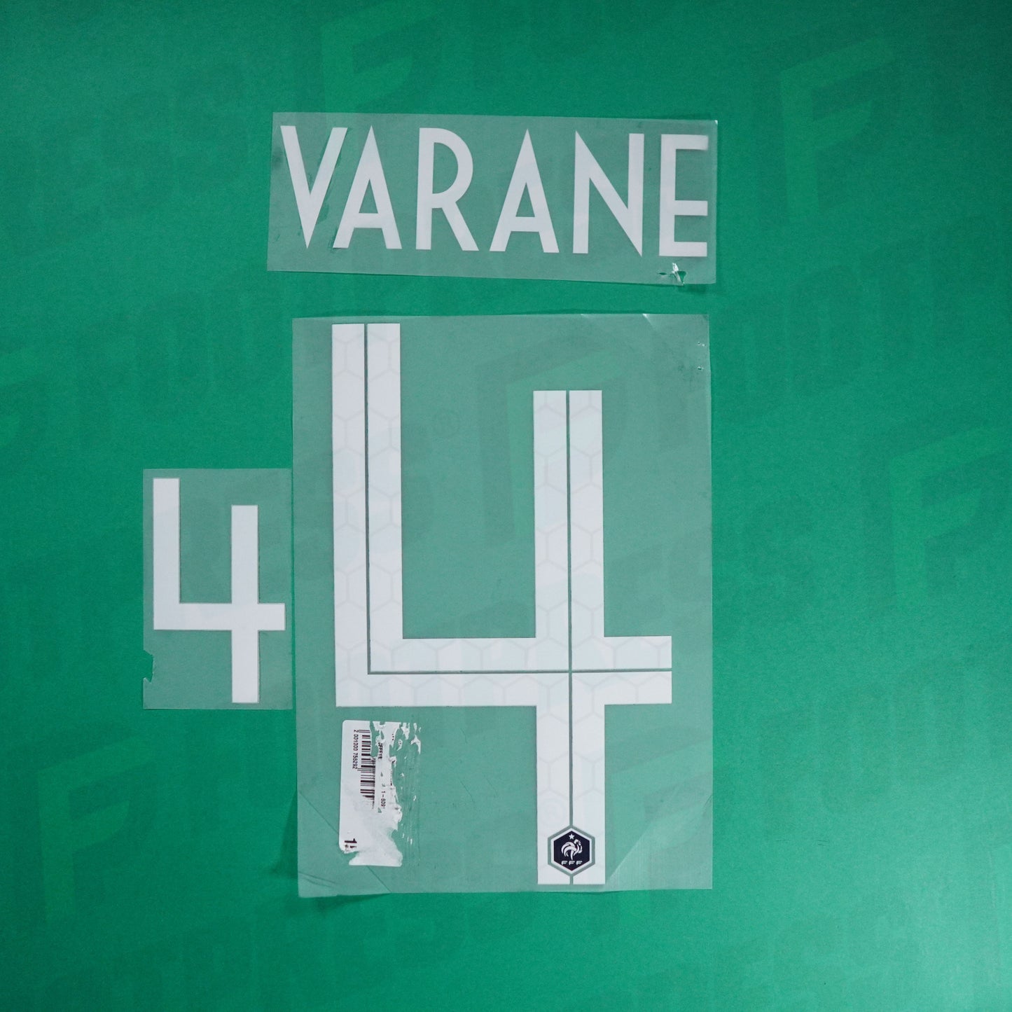 Flocage Officiel - France 1 étoile, Varane, 2018, Home, Blanc,