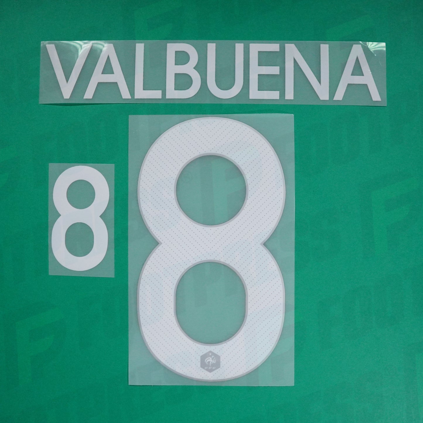 Flocage Officiel - France, Valbuena, 2014, Home, Blanc