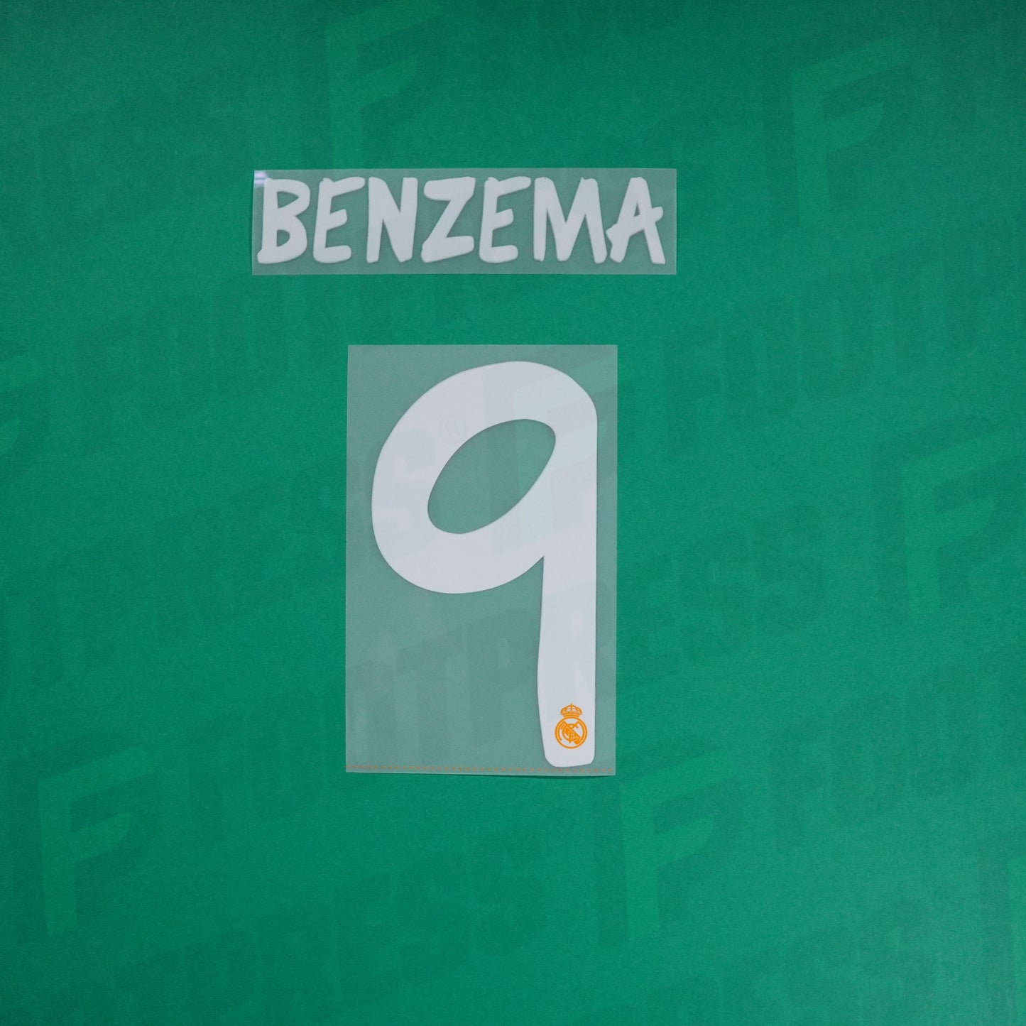 Flocage Officiel - Real Madrid ENFANT, Benzema, 2013/2014, Away/Third JUNIOR, Blanc