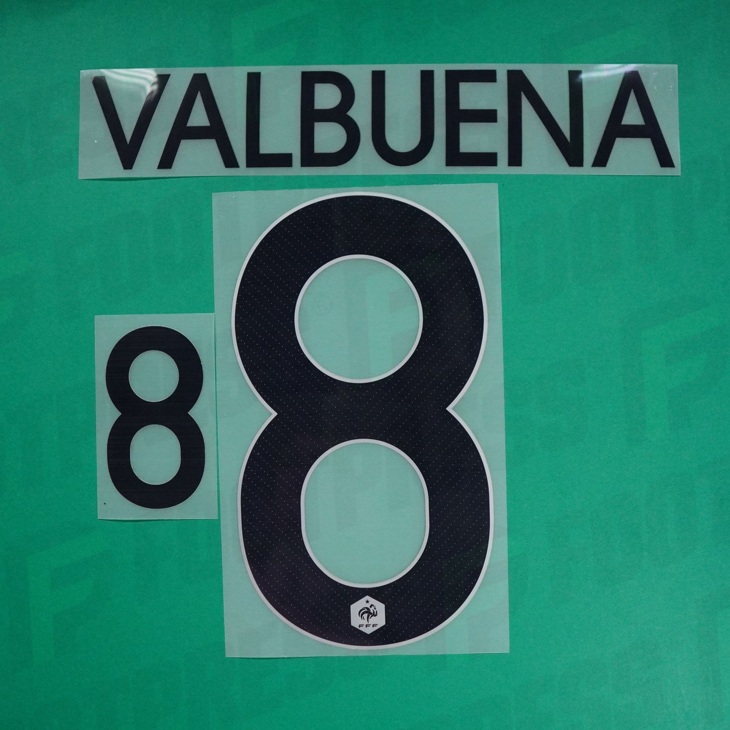 Flocage Officiel - France, Valbuena, 2014, Away, Bleu