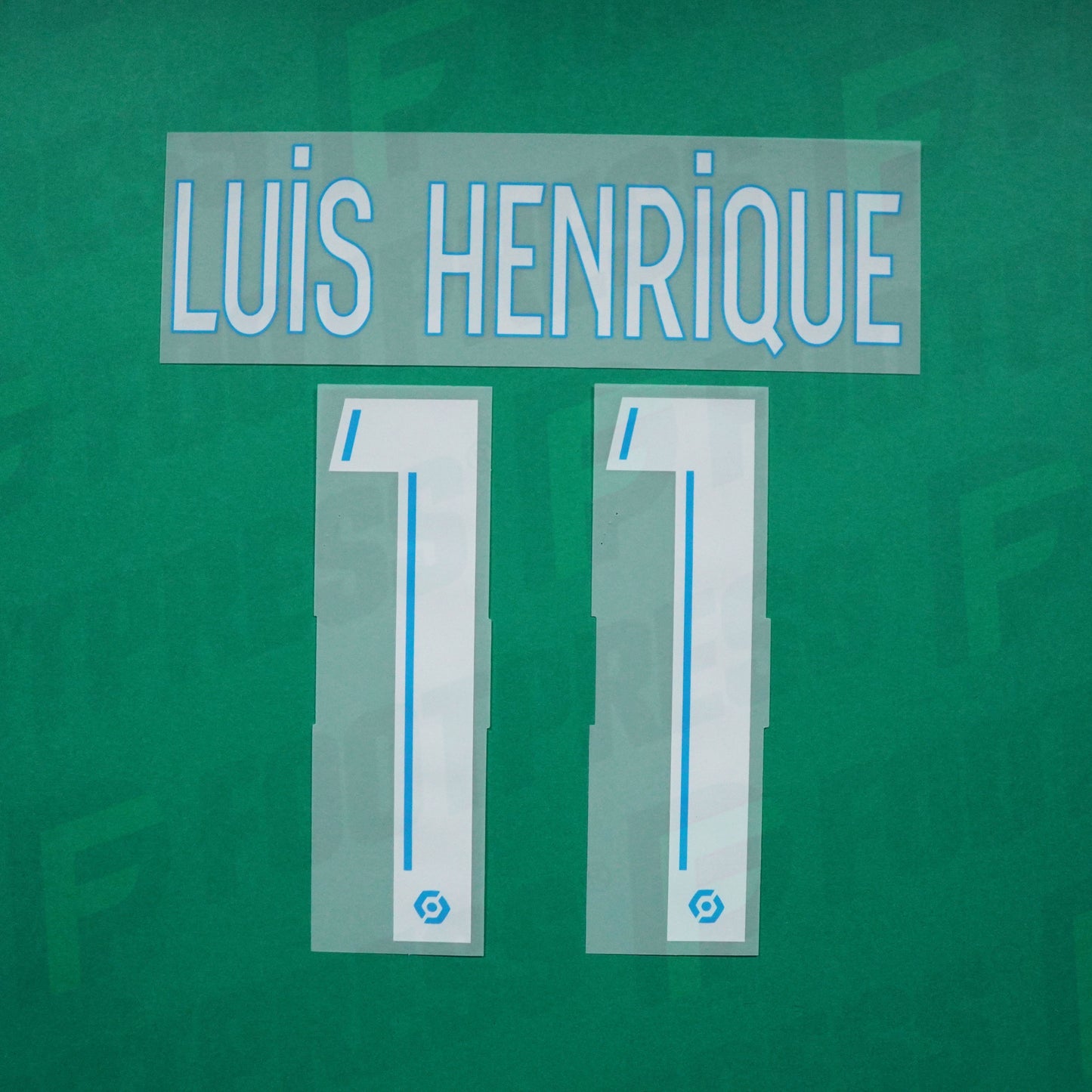 Flocage Officiel - Olympique de Marseille, Luis Henrique, 2022/2023, Away, Blanc/Bleu