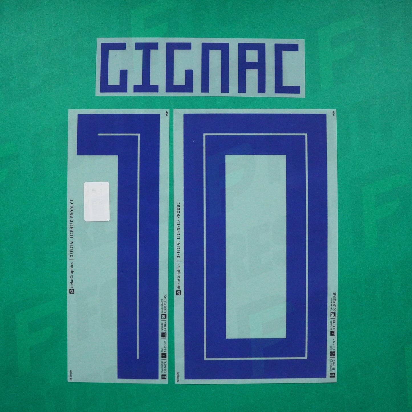 Flocage Officiel - Tigres, Gignac, 2018/2019, Home, Bleu