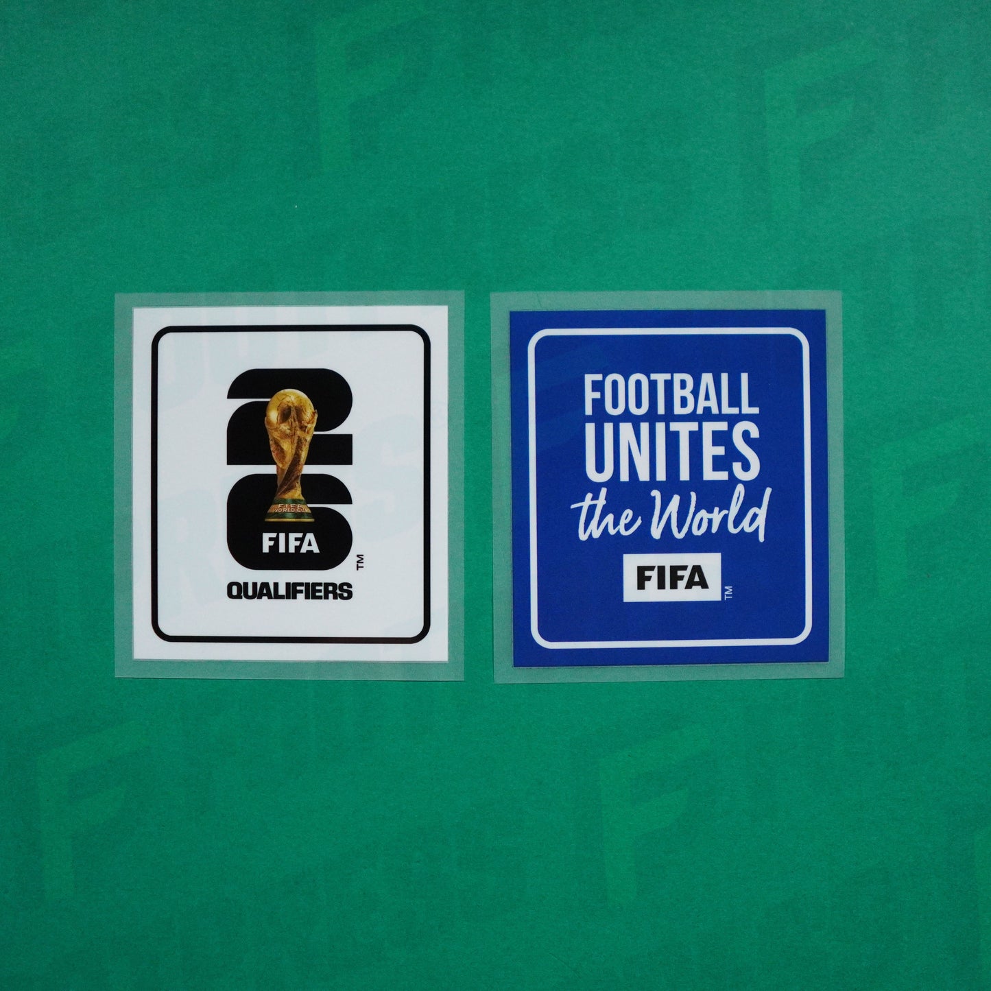 Flocage Officiel - Patch, FIFA World Cup Qualifiers Player Issue  2024/2026 + FIFA Unites Player Issue Sleeve