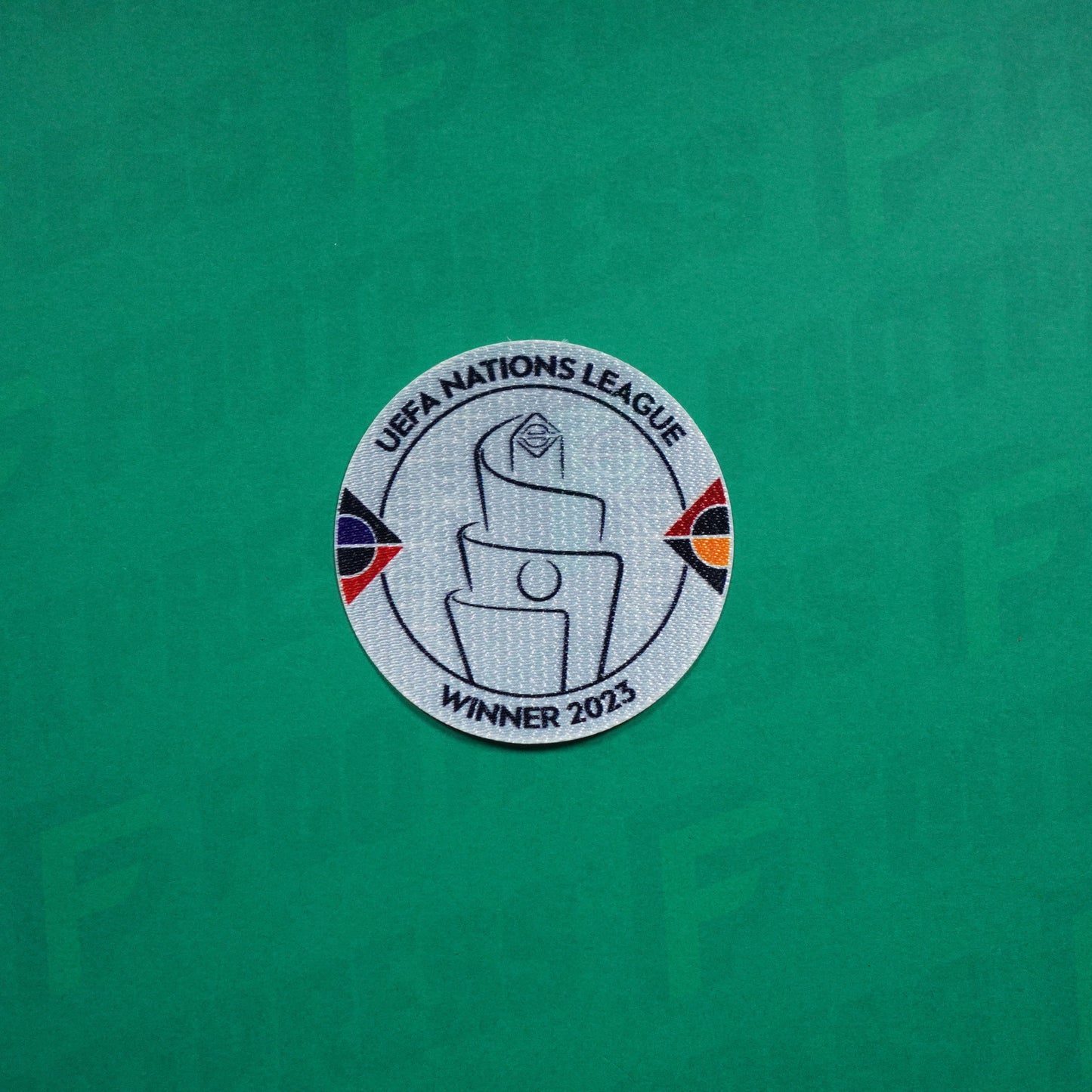 Flocage Officiel - Flocage Officiel - Patch, UEFA Nations League 2023 Winners Badge Sleeve