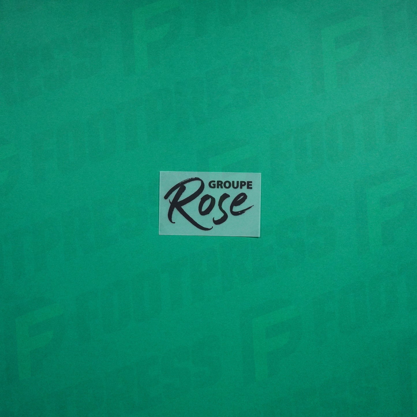 Flocage Officiel - Sponsor, Stade Rennais, Groupe Rose, Noir