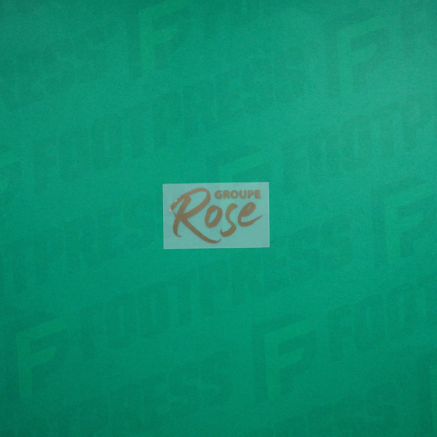 Flocage Officiel - Sponsor, Stade Rennais, Groupe Rose, Doré