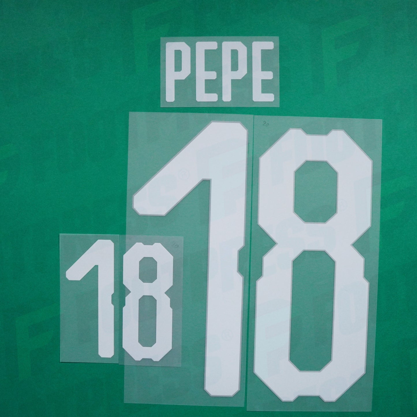 Flocage Officiel - Côte d'Ivoire, Pepe, 2018, Home, Blanc